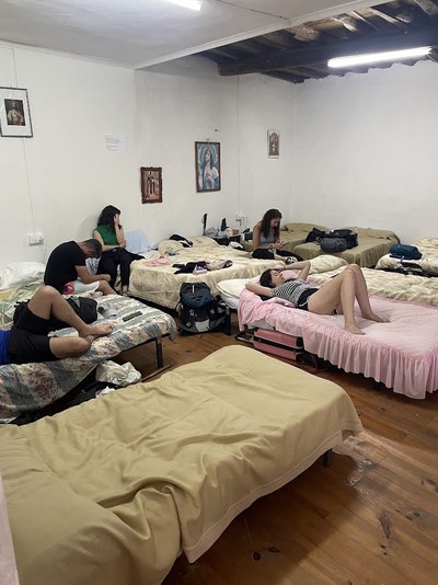 Camas del dormitorio compartido